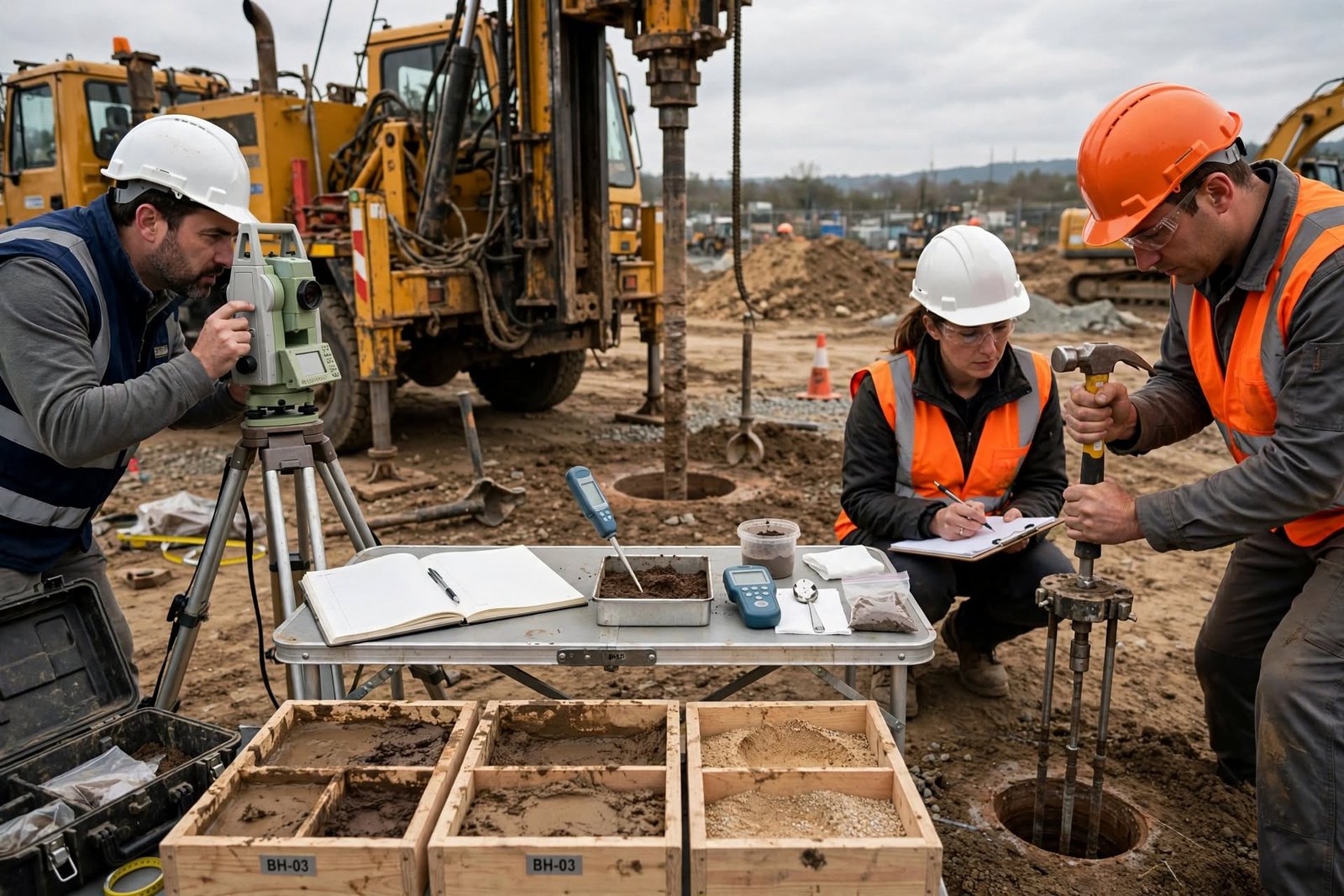 Site Survey and Soil Investigation